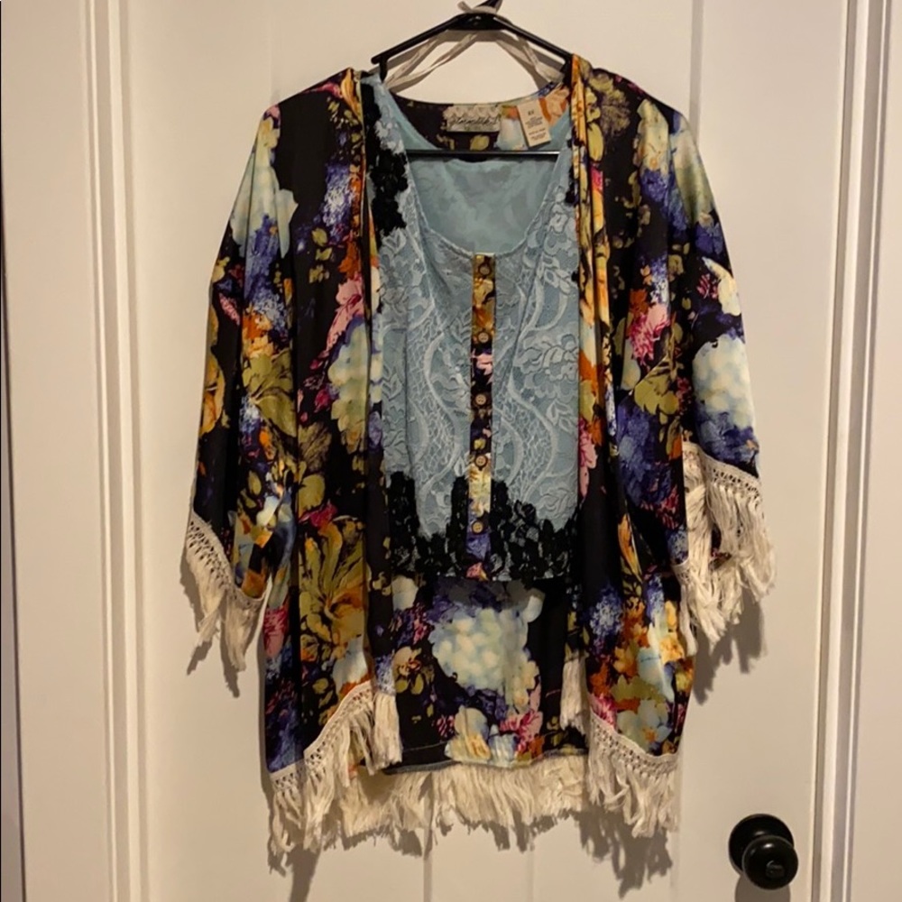 Cami & cardigan
